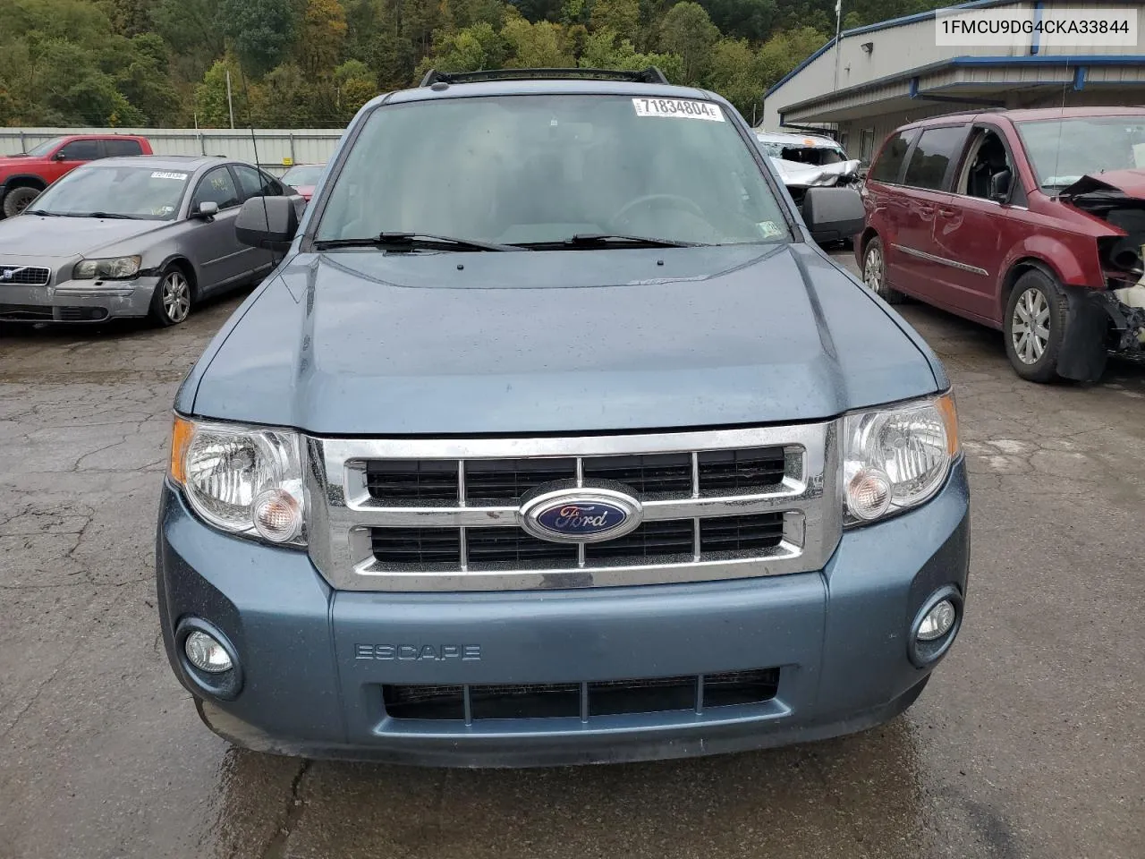 1FMCU9DG4CKA33844 2012 Ford Escape Xlt