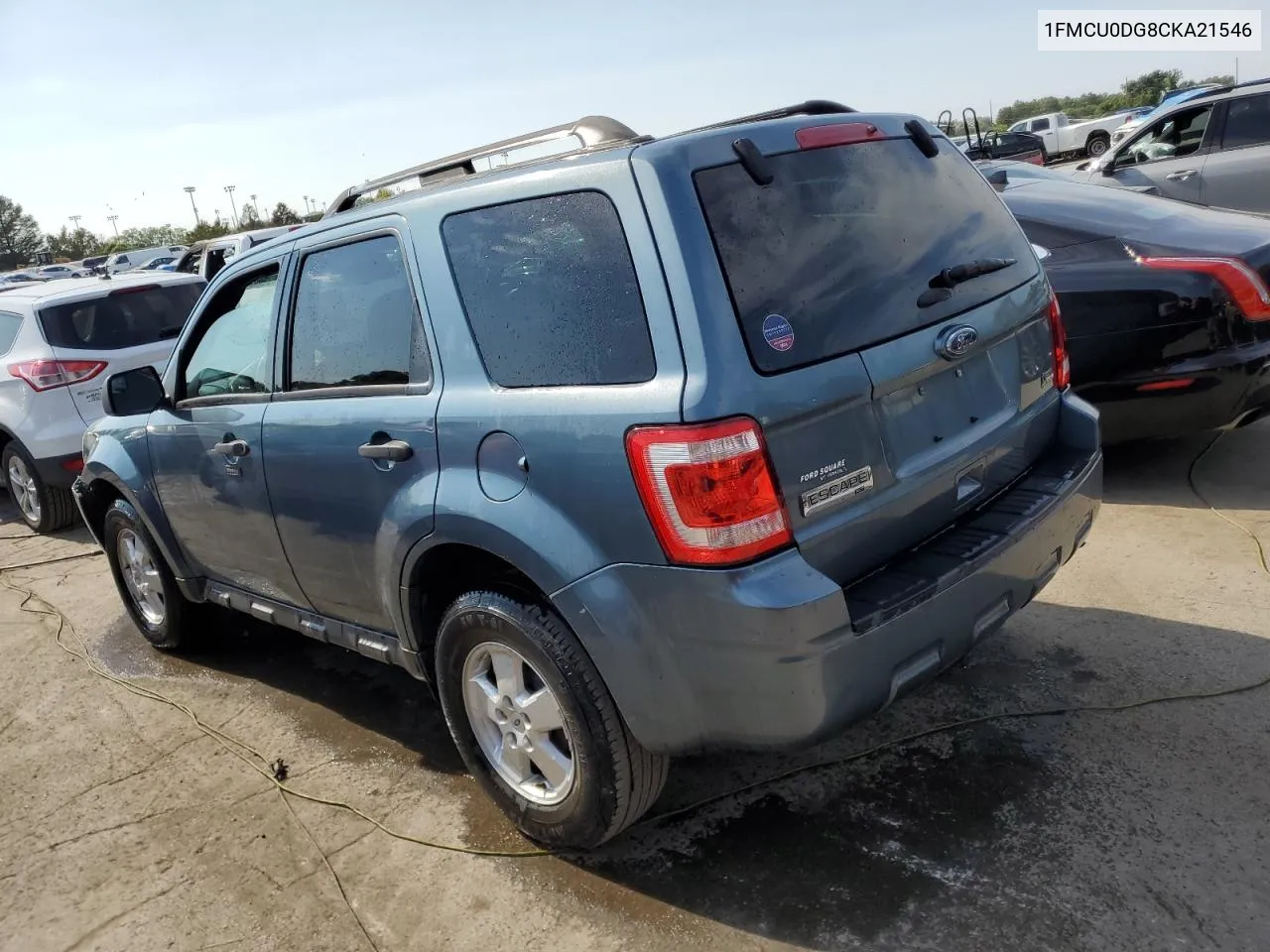 2012 Ford Escape Xlt VIN: 1FMCU0DG8CKA21546 Lot: 71885934