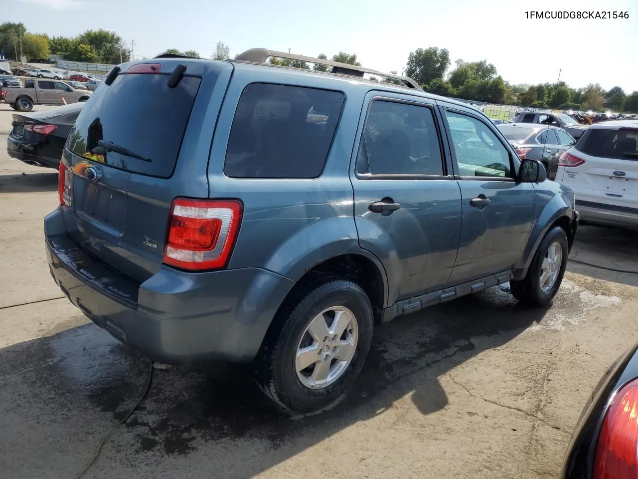 2012 Ford Escape Xlt VIN: 1FMCU0DG8CKA21546 Lot: 71885934