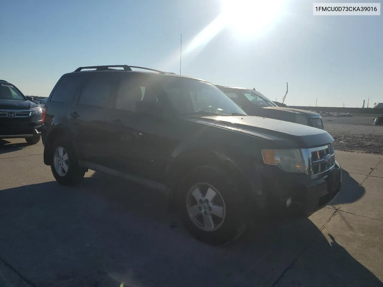 2012 Ford Escape Xlt VIN: 1FMCU0D73CKA39016 Lot: 71887904