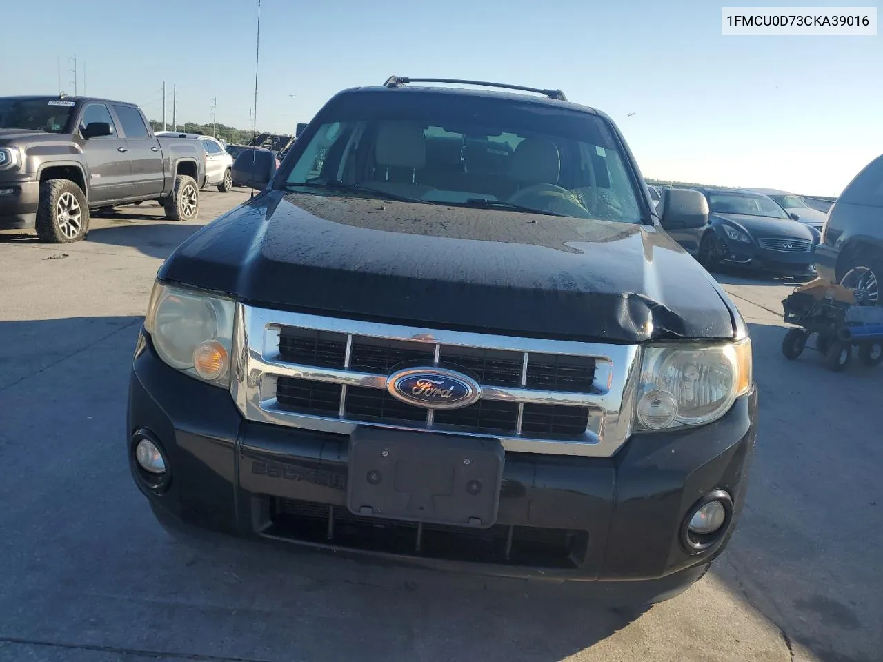 2012 Ford Escape Xlt VIN: 1FMCU0D73CKA39016 Lot: 71887904