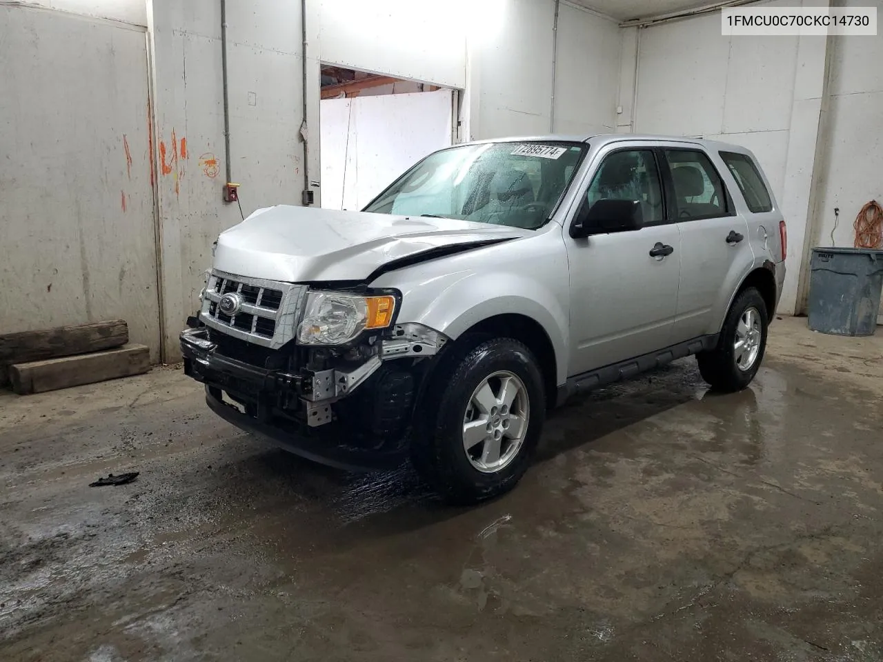 2012 Ford Escape Xls VIN: 1FMCU0C70CKC14730 Lot: 72895774