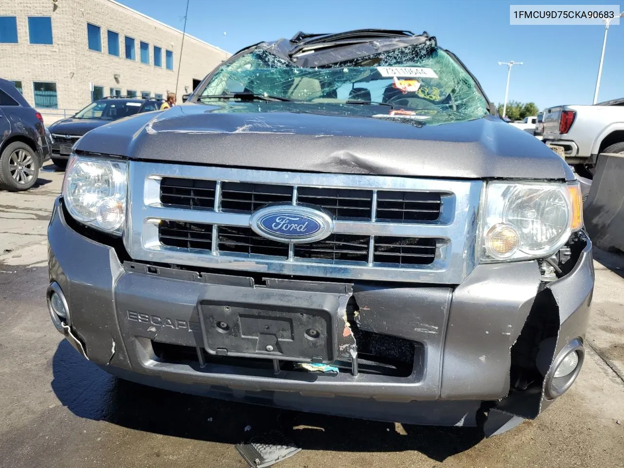 2012 Ford Escape Xlt VIN: 1FMCU9D75CKA90683 Lot: 73110644