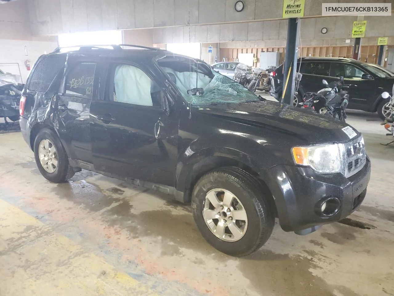 2012 Ford Escape Limited VIN: 1FMCU0E76CKB13365 Lot: 73171774