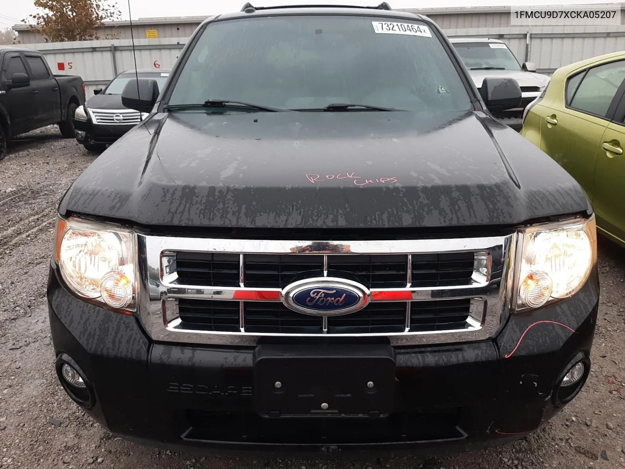 2012 Ford Escape Xlt VIN: 1FMCU9D7XCKA05207 Lot: 73210464