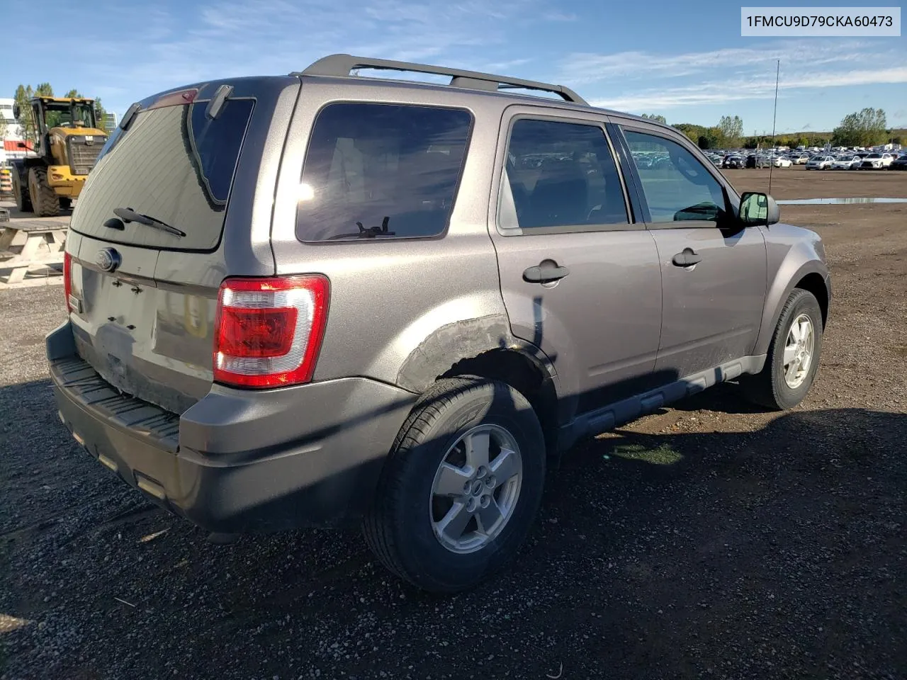 2012 Ford Escape Xlt VIN: 1FMCU9D79CKA60473 Lot: 73504564