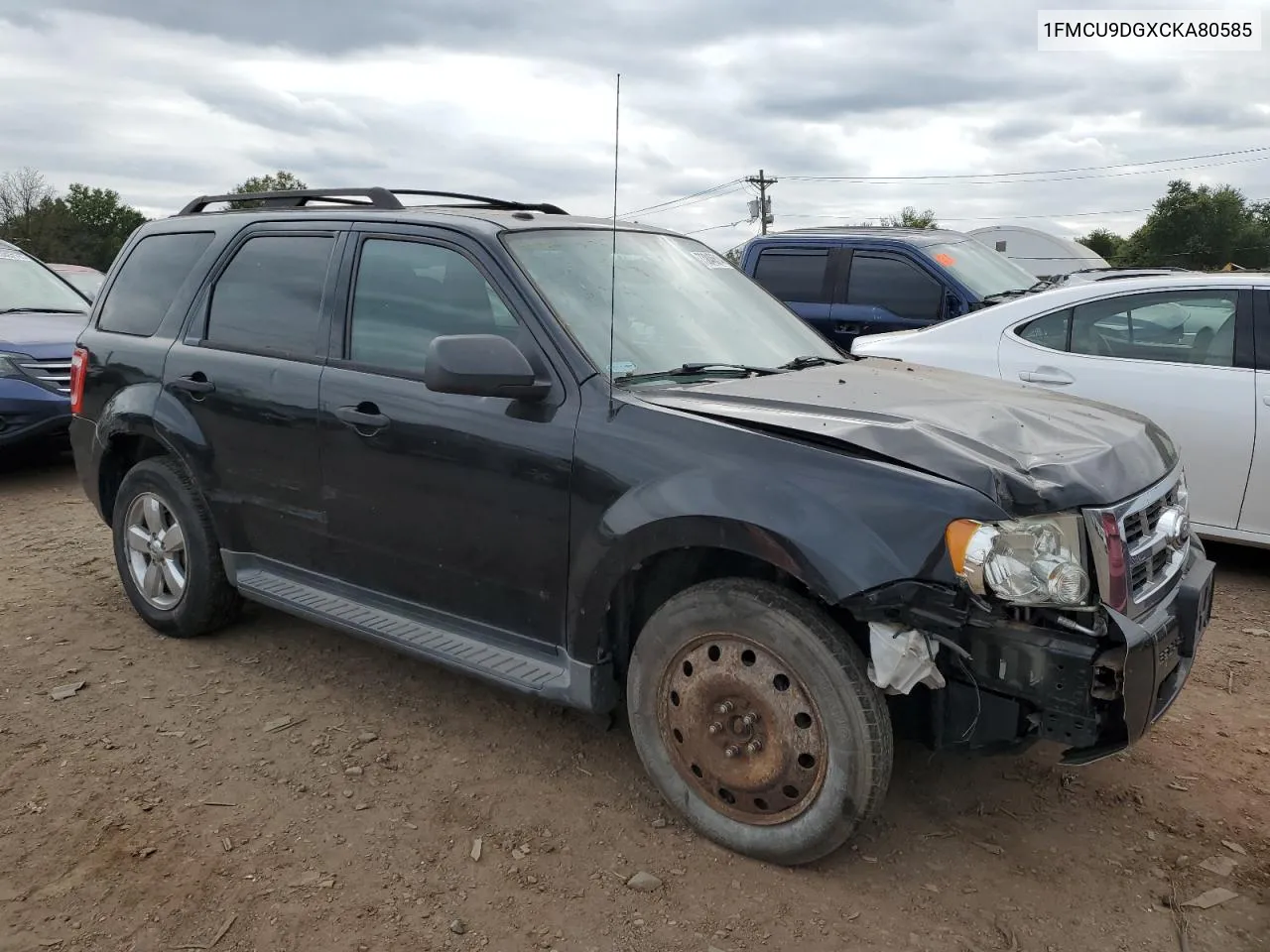 2012 Ford Escape Xlt VIN: 1FMCU9DGXCKA80585 Lot: 73846514