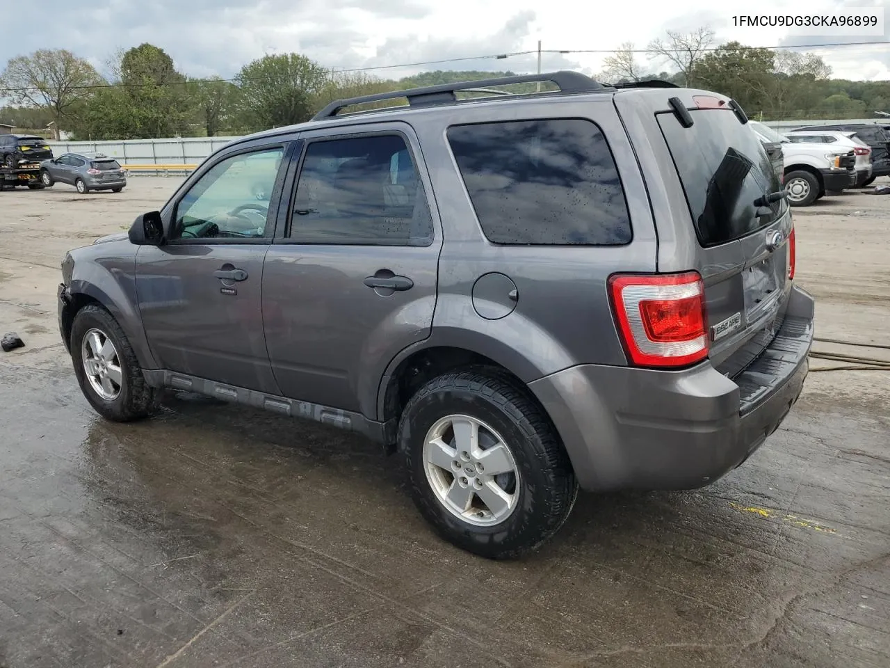 2012 Ford Escape Xlt VIN: 1FMCU9DG3CKA96899 Lot: 74052334