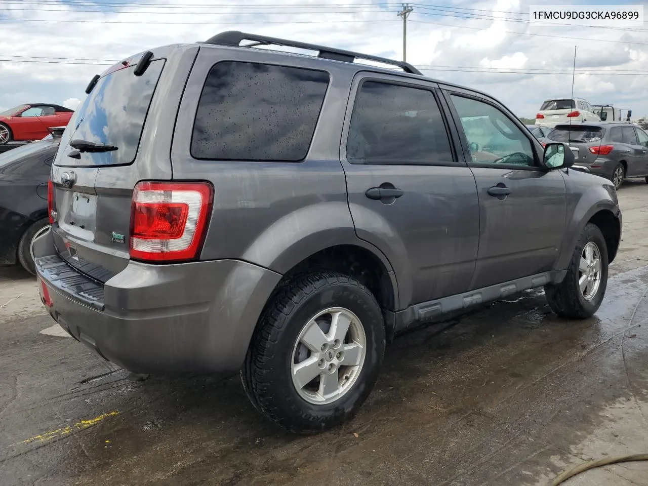 2012 Ford Escape Xlt VIN: 1FMCU9DG3CKA96899 Lot: 74052334