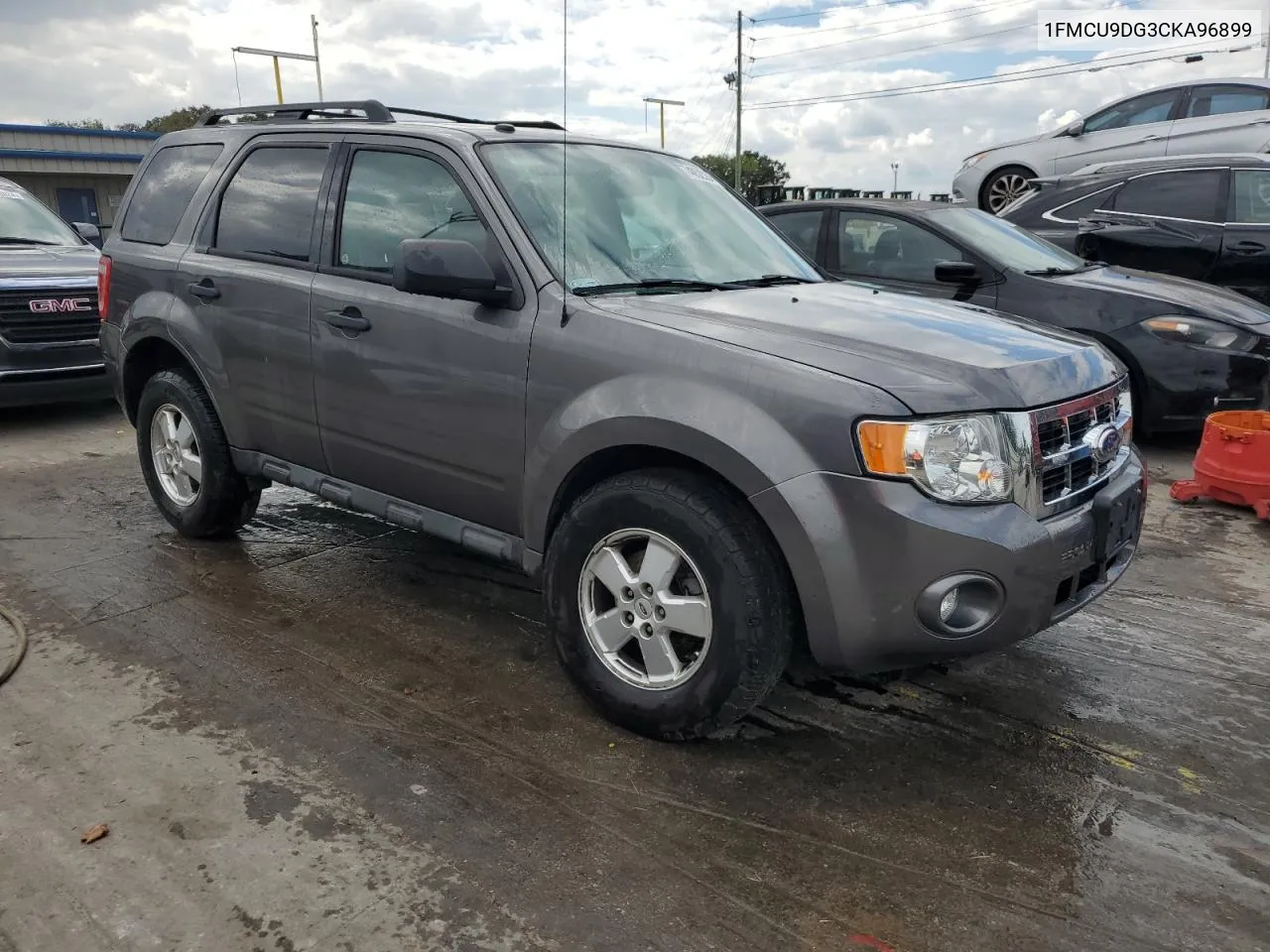 2012 Ford Escape Xlt VIN: 1FMCU9DG3CKA96899 Lot: 74052334