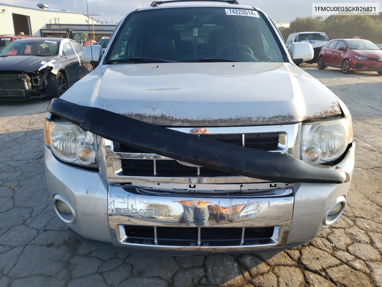 2012 Ford Escape Limited VIN: 1FMCU0EG5CKB26821 Lot: 74223514