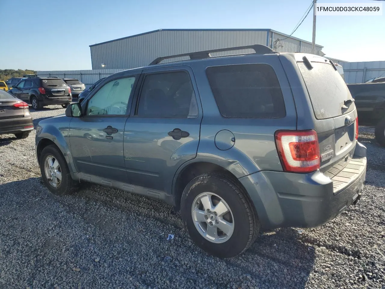 1FMCU0DG3CKC48059 2012 Ford Escape Xlt