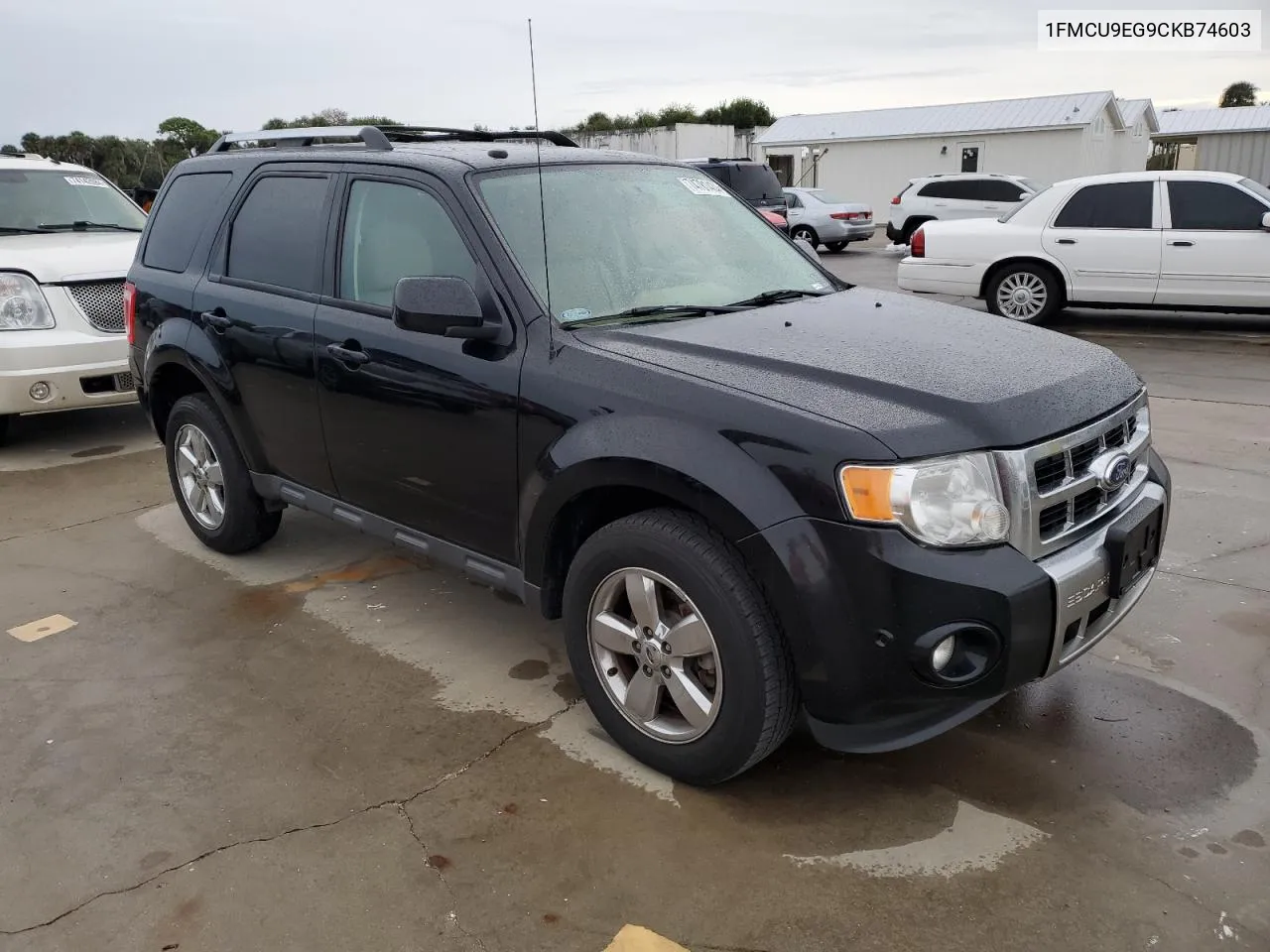 2012 Ford Escape Limited VIN: 1FMCU9EG9CKB74603 Lot: 74781434