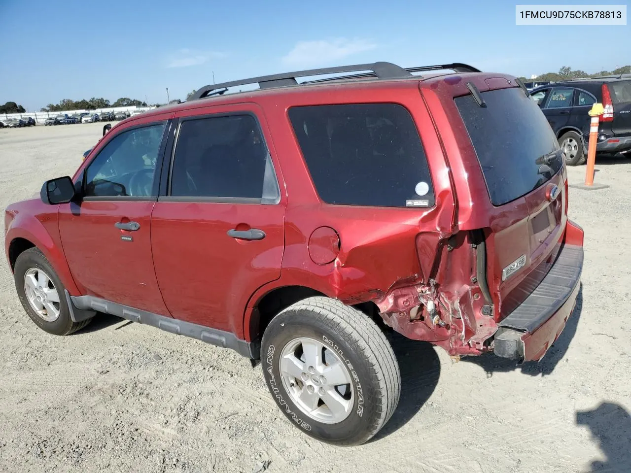 2012 Ford Escape Xlt VIN: 1FMCU9D75CKB78813 Lot: 74829714