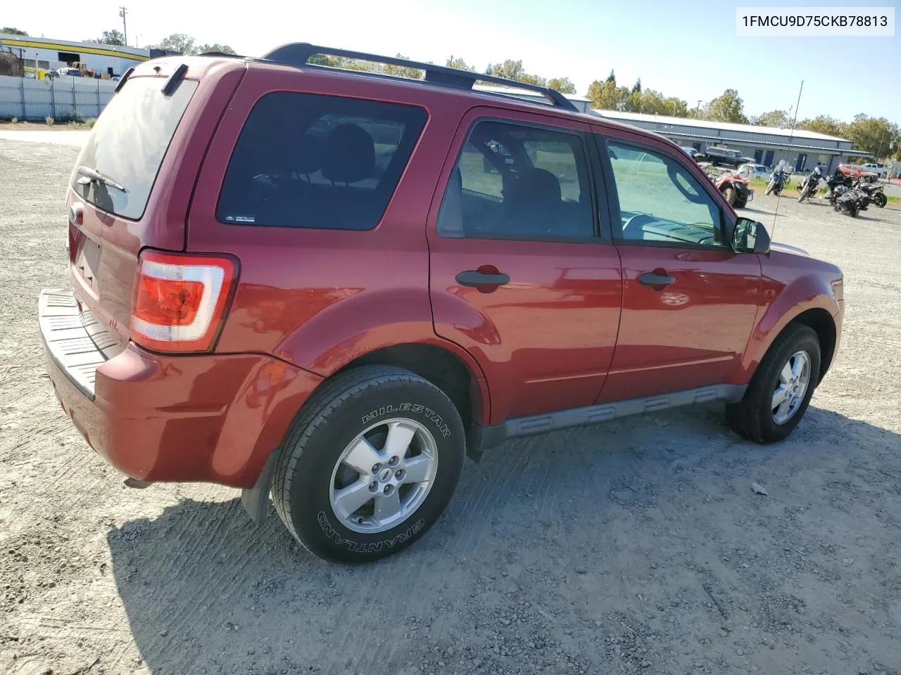 2012 Ford Escape Xlt VIN: 1FMCU9D75CKB78813 Lot: 74829714