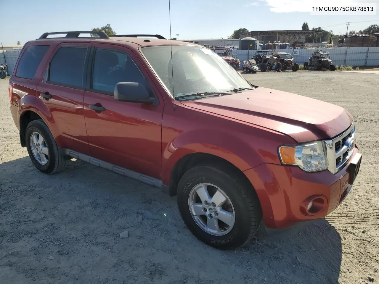 2012 Ford Escape Xlt VIN: 1FMCU9D75CKB78813 Lot: 74829714