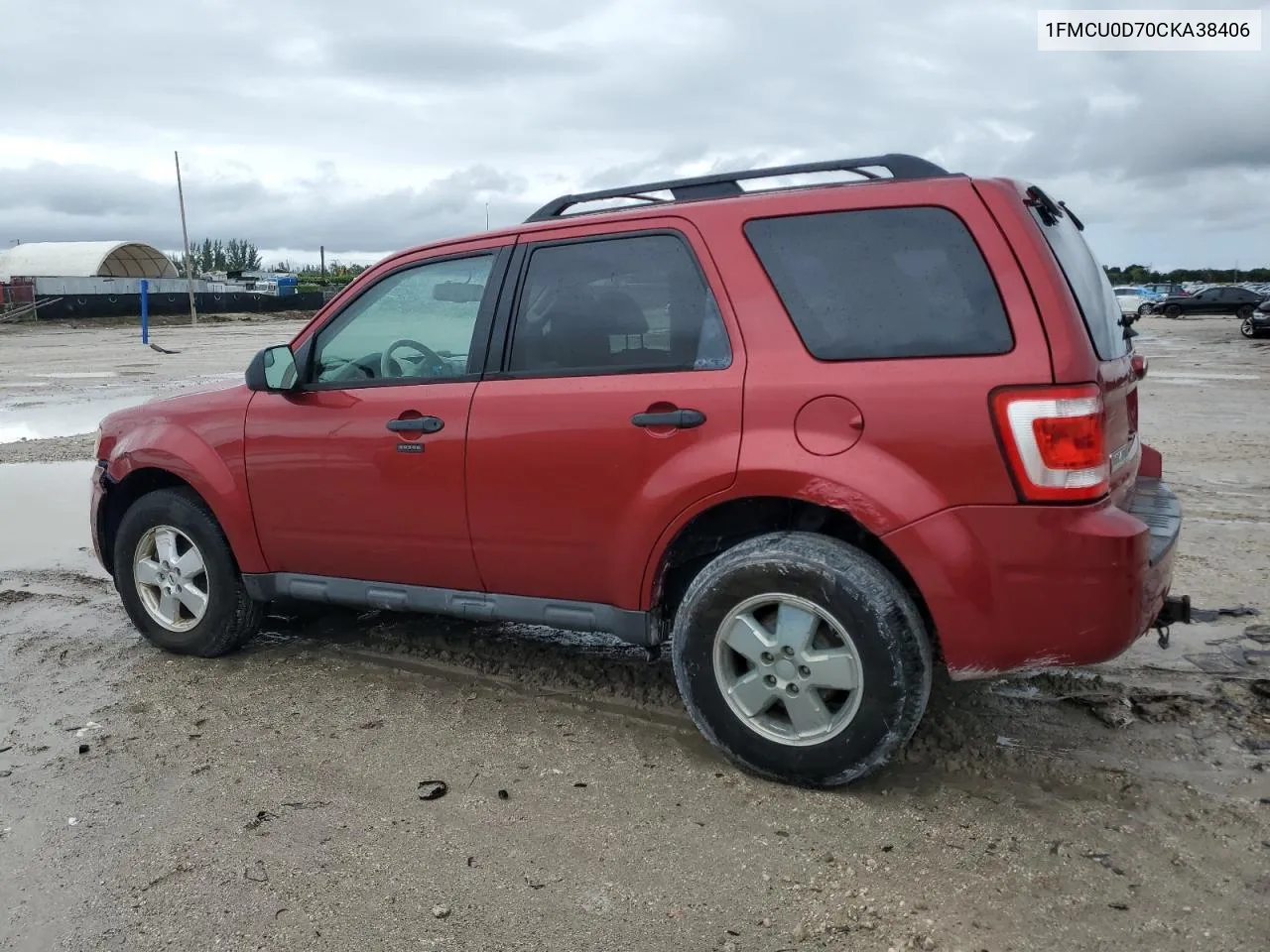 2012 Ford Escape Xlt VIN: 1FMCU0D70CKA38406 Lot: 74988764