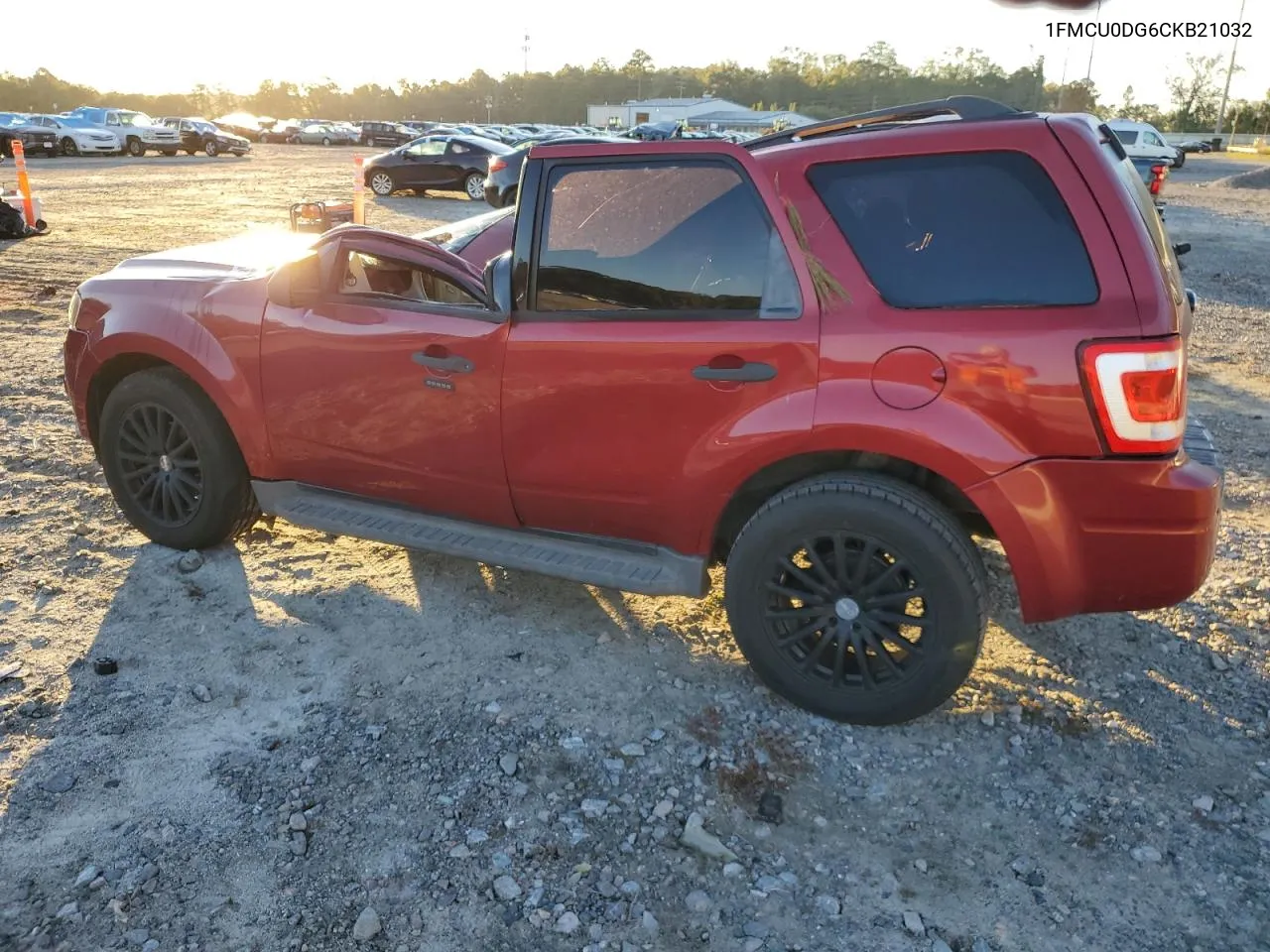 2012 Ford Escape Xlt VIN: 1FMCU0DG6CKB21032 Lot: 75195454