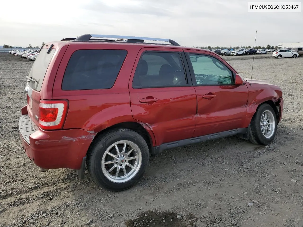 2012 Ford Escape Limited VIN: 1FMCU9EG6CKC53467 Lot: 75210134