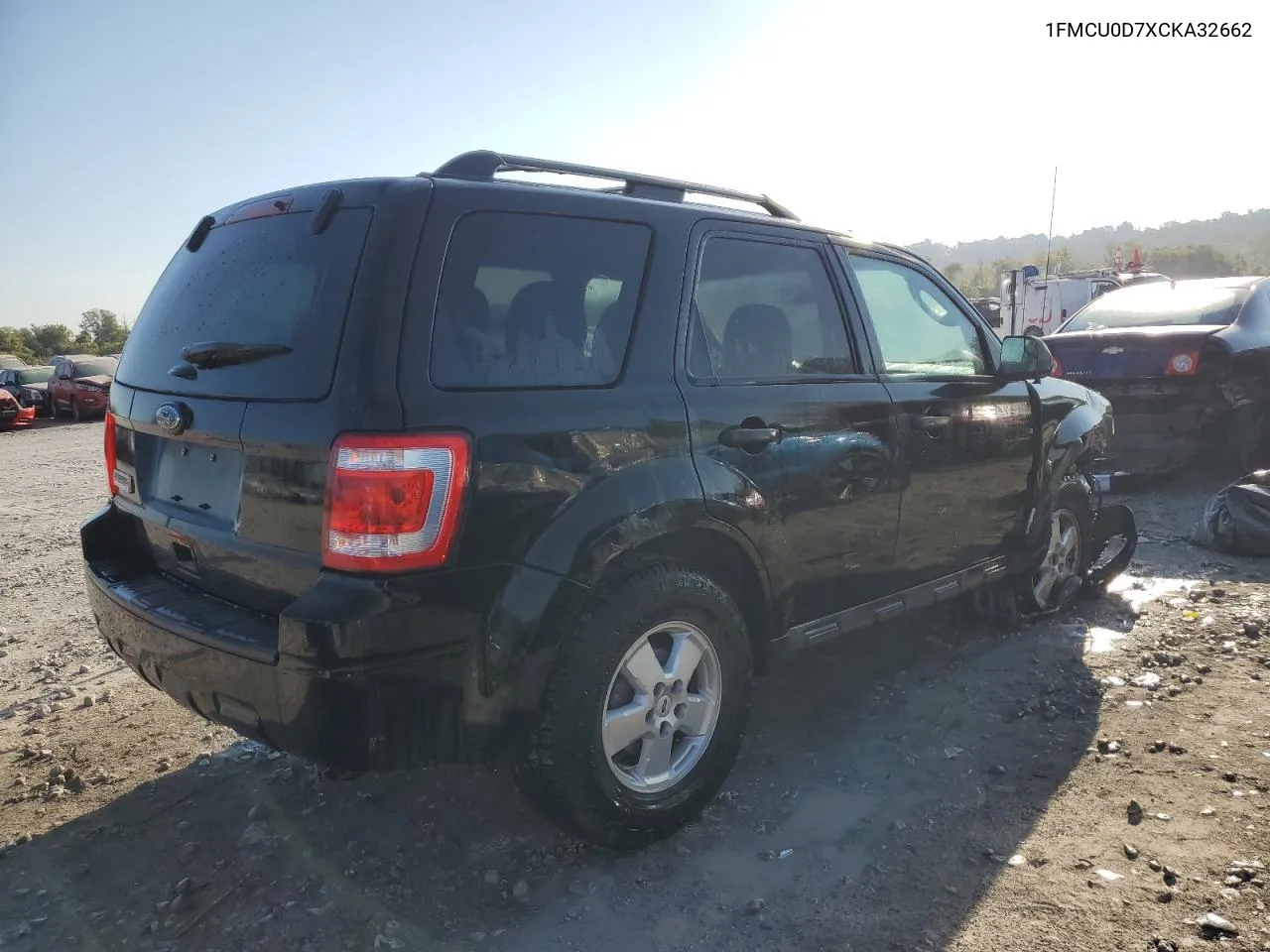 2012 Ford Escape Xlt VIN: 1FMCU0D7XCKA32662 Lot: 75219244