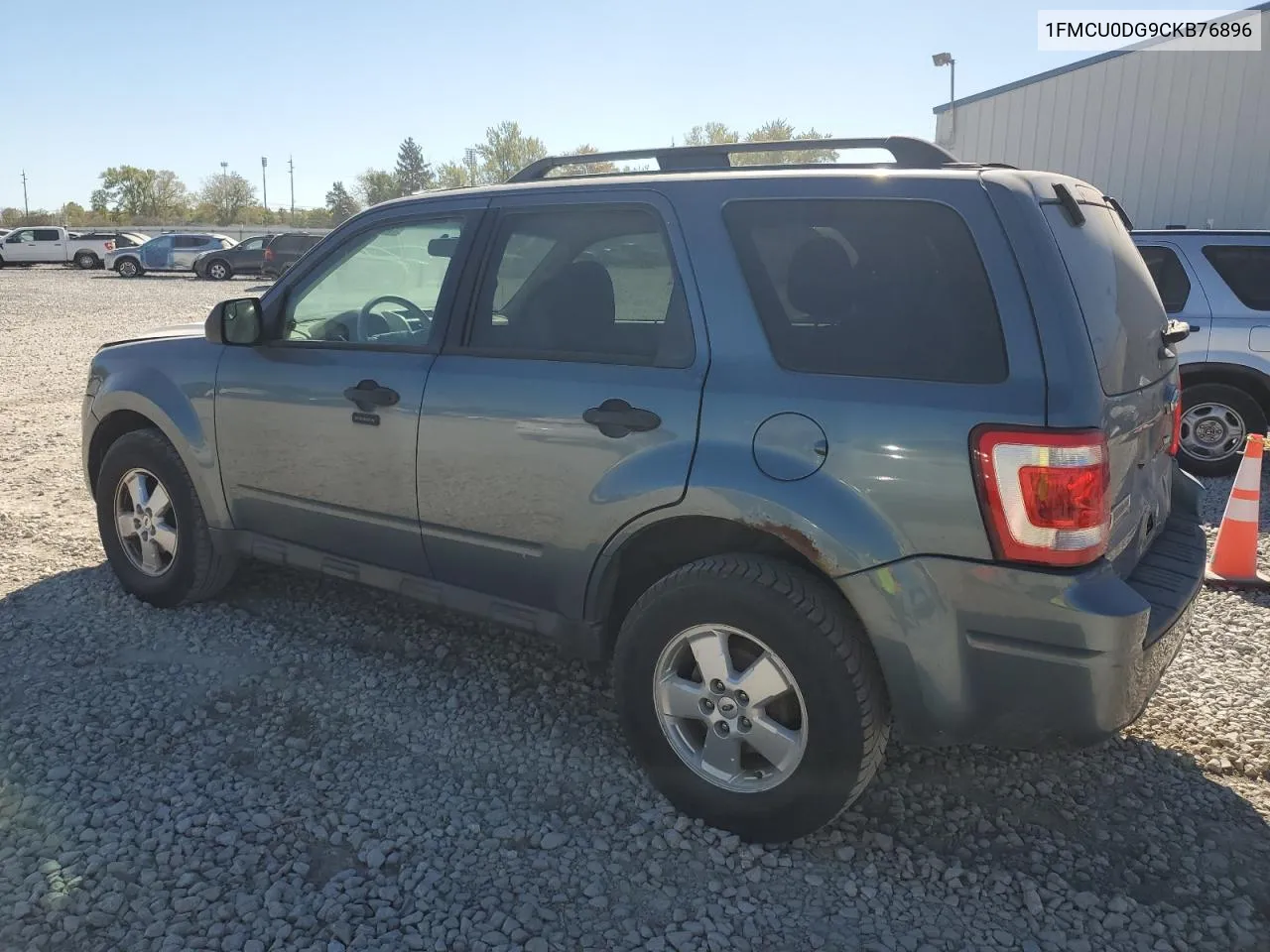 2012 Ford Escape Xlt VIN: 1FMCU0DG9CKB76896 Lot: 75294704