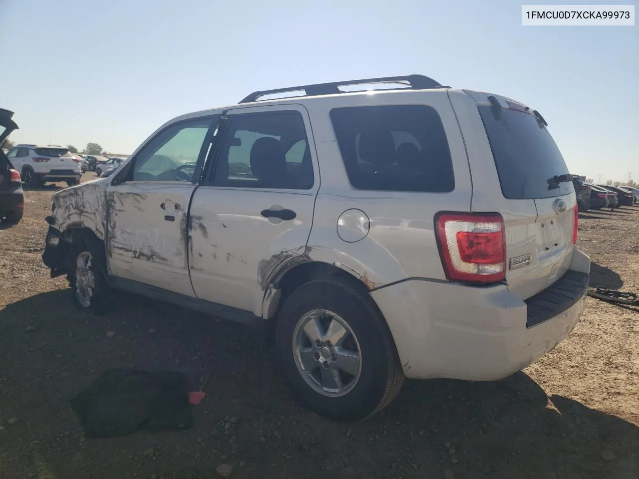 2012 Ford Escape Xlt VIN: 1FMCU0D7XCKA99973 Lot: 75491724