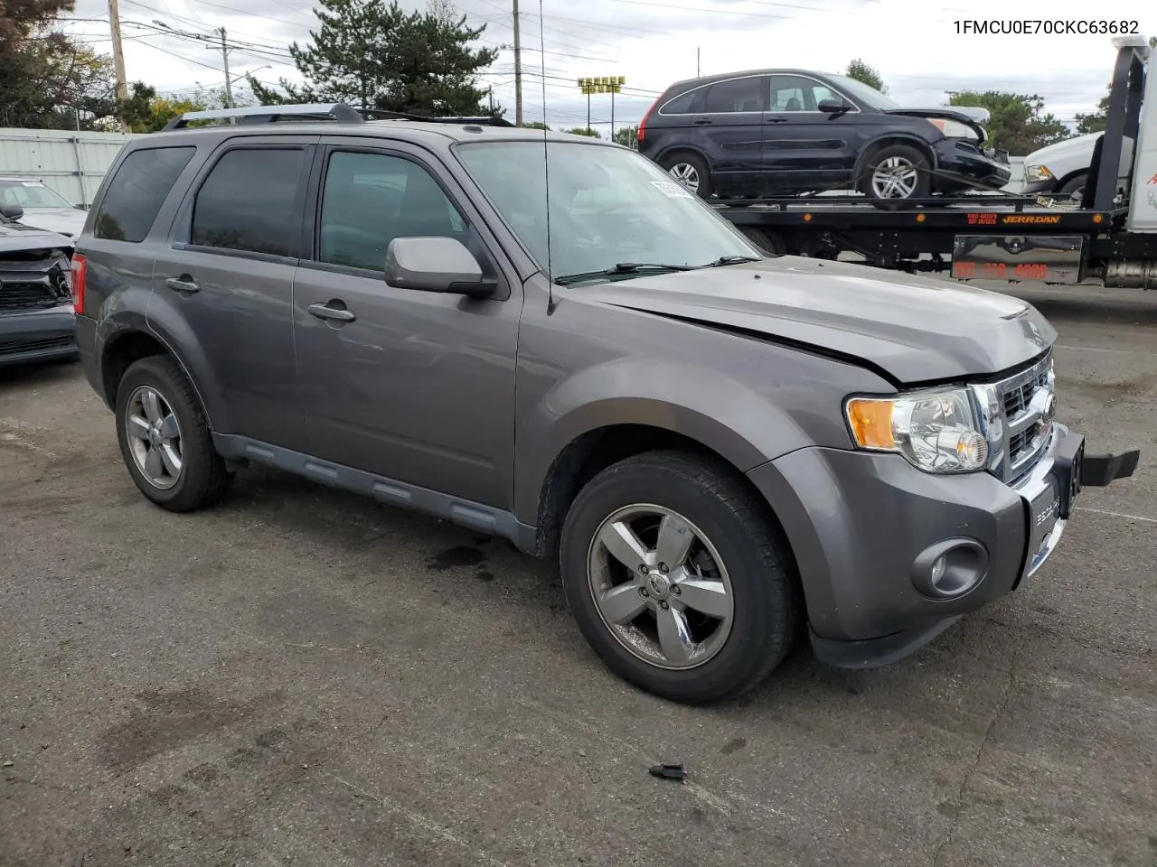 2012 Ford Escape Limited VIN: 1FMCU0E70CKC63682 Lot: 75645364