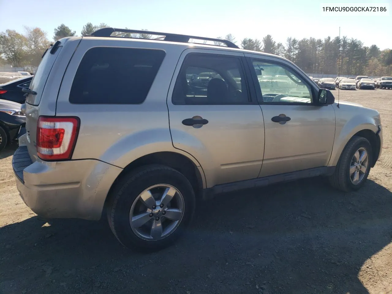 2012 Ford Escape Xlt VIN: 1FMCU9DG0CKA72186 Lot: 76311544