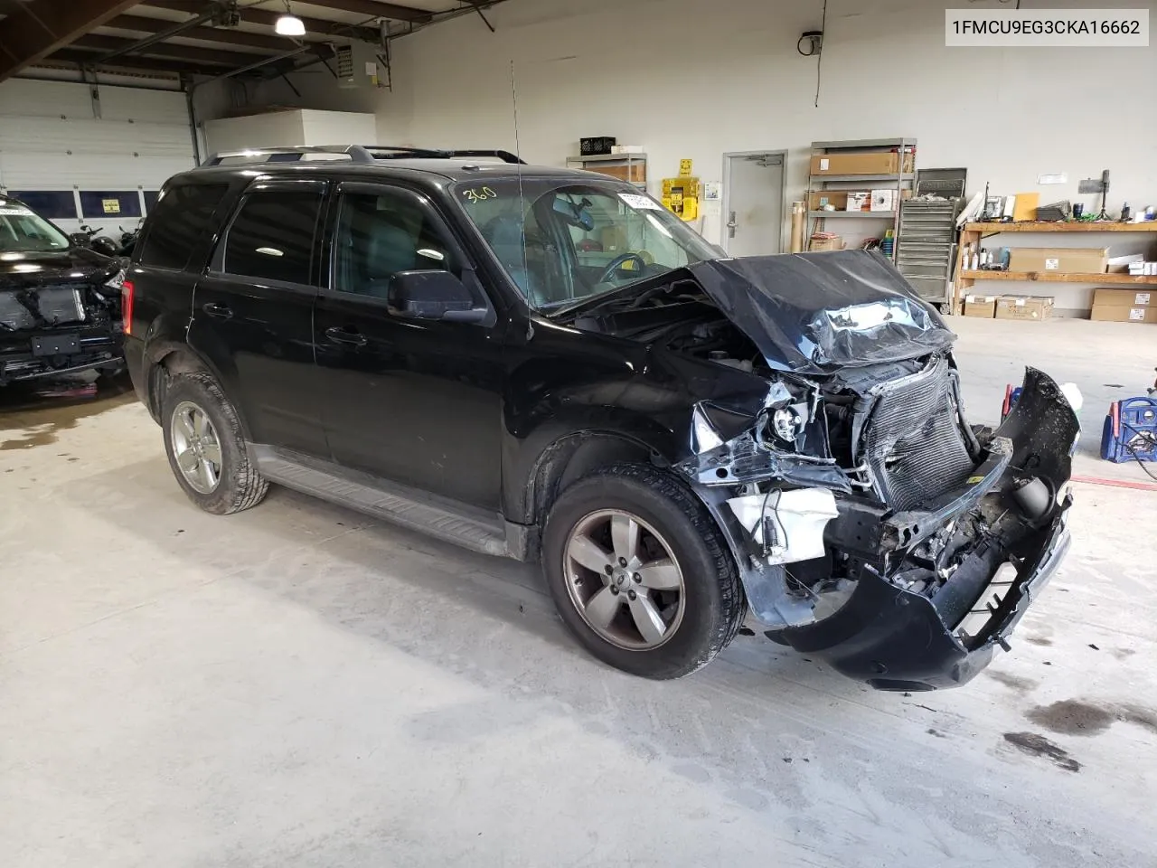 2012 Ford Escape Limited VIN: 1FMCU9EG3CKA16662 Lot: 76393184