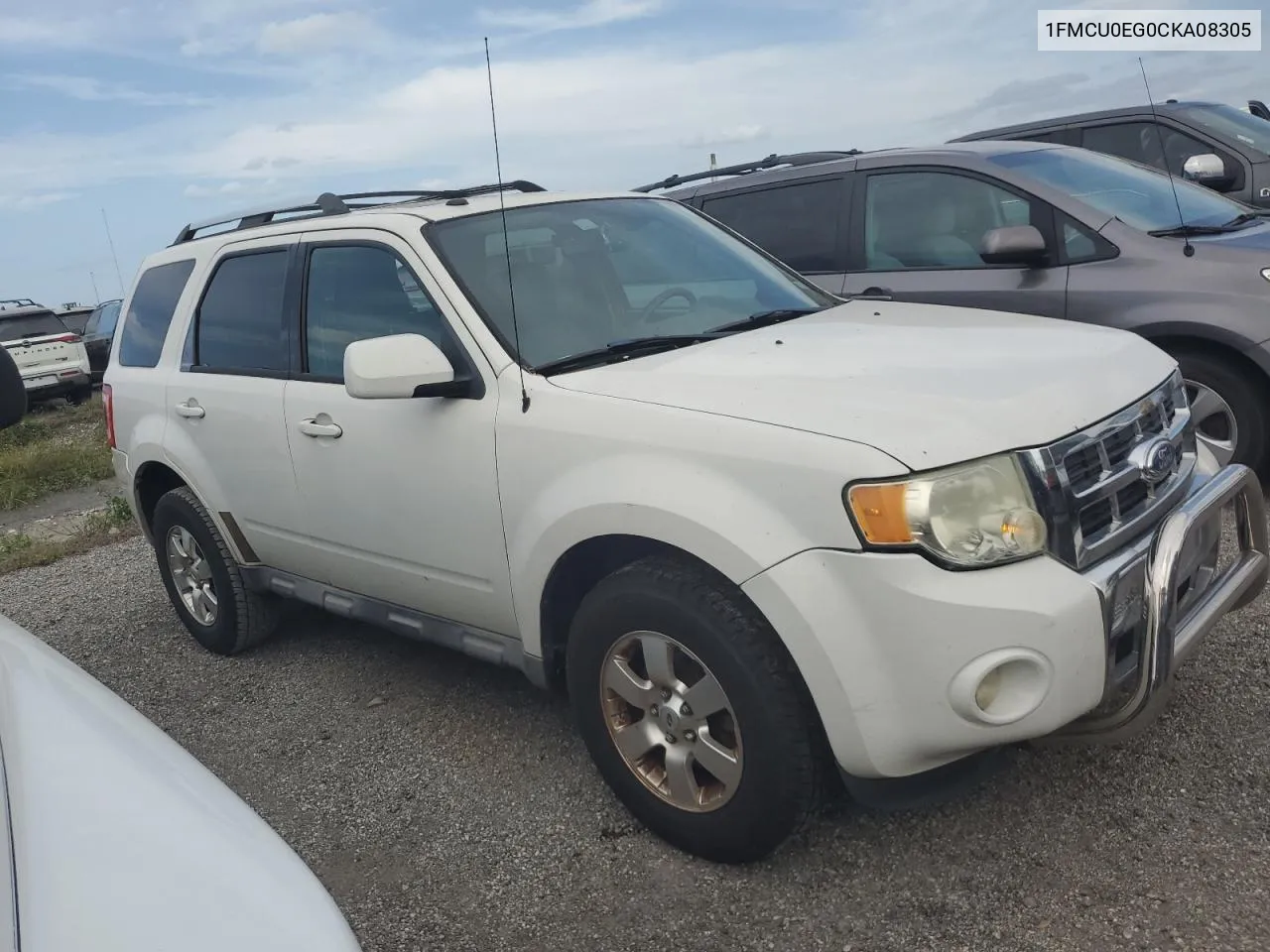 2012 Ford Escape Limited VIN: 1FMCU0EG0CKA08305 Lot: 76420164