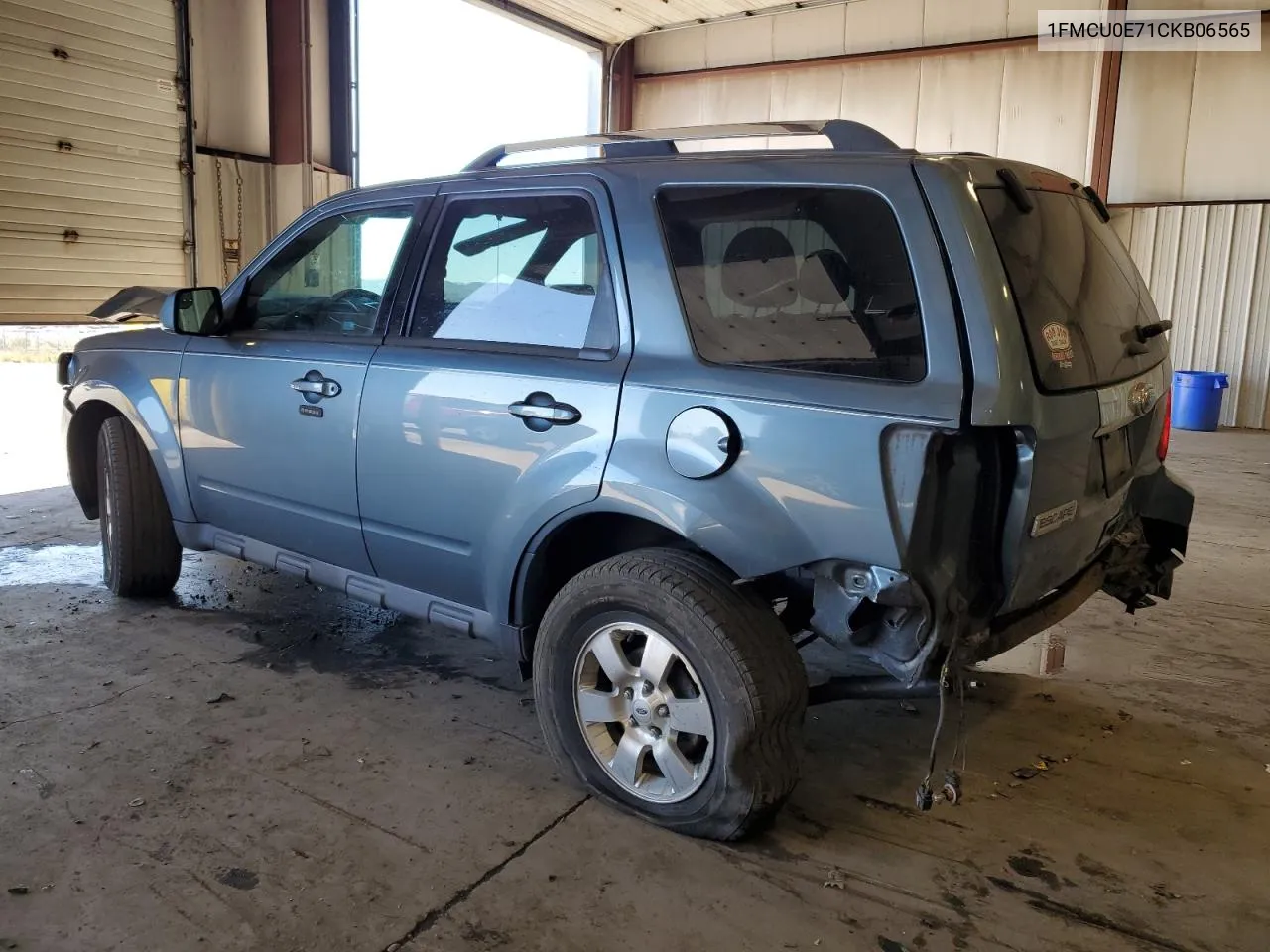 2012 Ford Escape Limited VIN: 1FMCU0E71CKB06565 Lot: 76927794