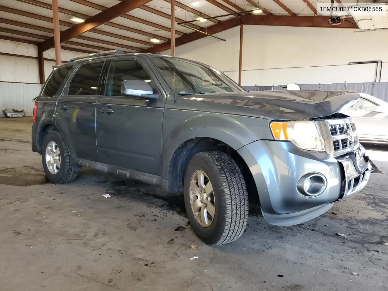 2012 Ford Escape Limited VIN: 1FMCU0E71CKB06565 Lot: 76927794