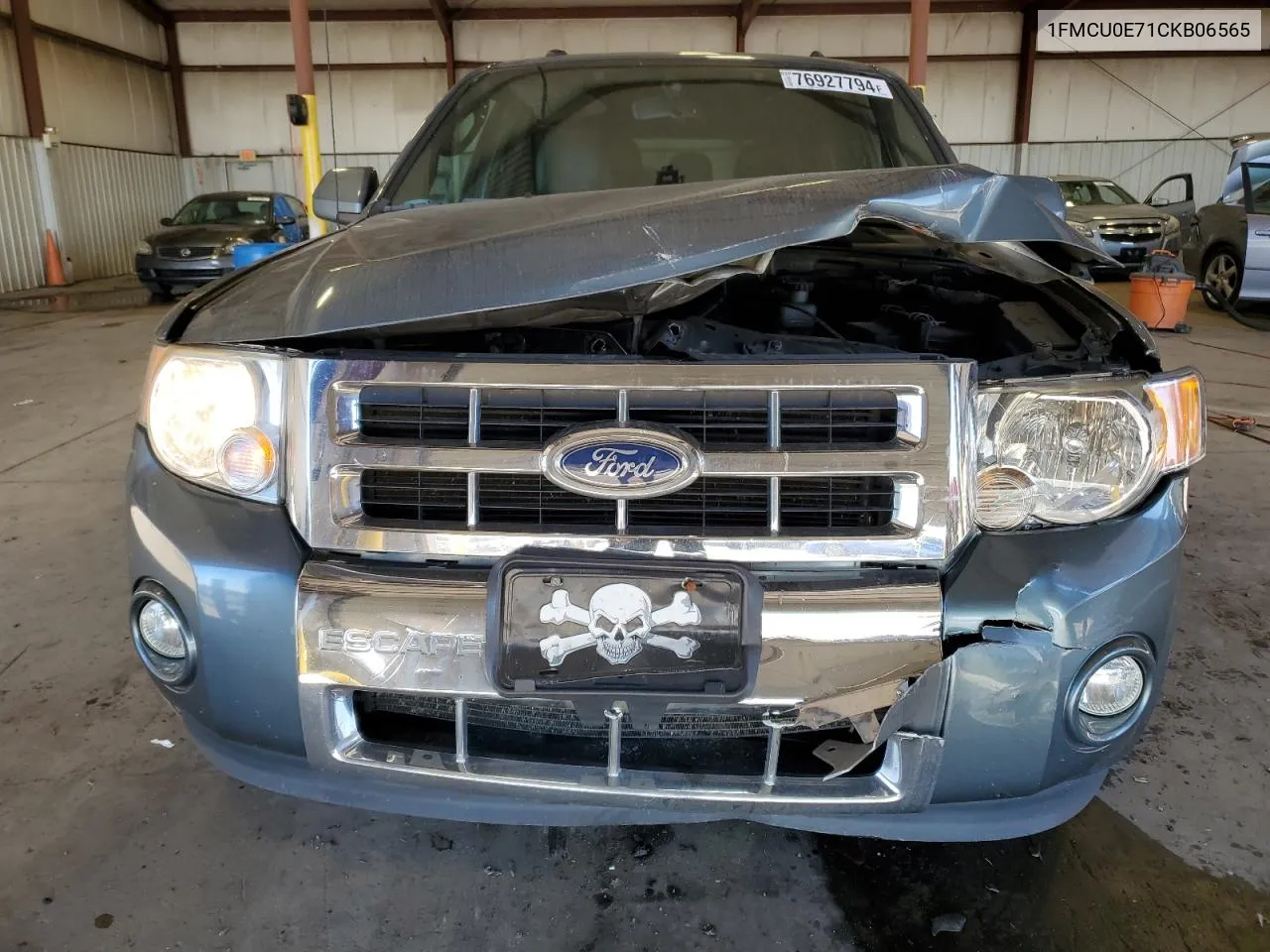 2012 Ford Escape Limited VIN: 1FMCU0E71CKB06565 Lot: 76927794