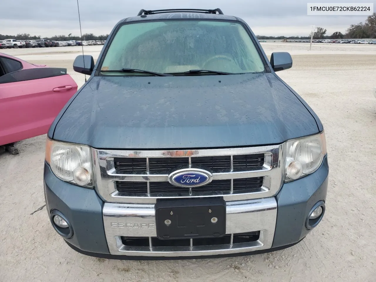 2012 Ford Escape Limited VIN: 1FMCU0E72CKB62224 Lot: 77240214