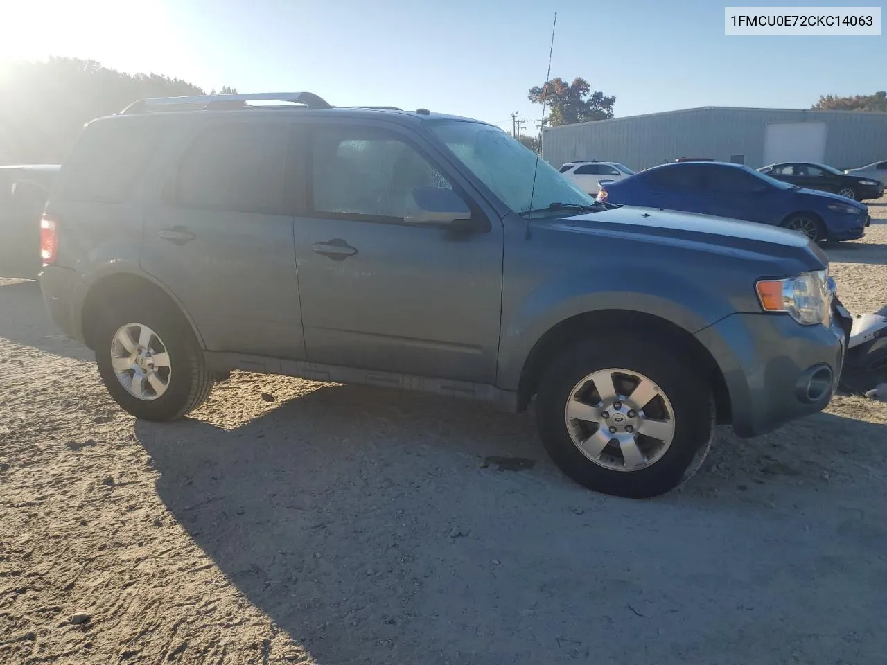 2012 Ford Escape Limited VIN: 1FMCU0E72CKC14063 Lot: 77320554