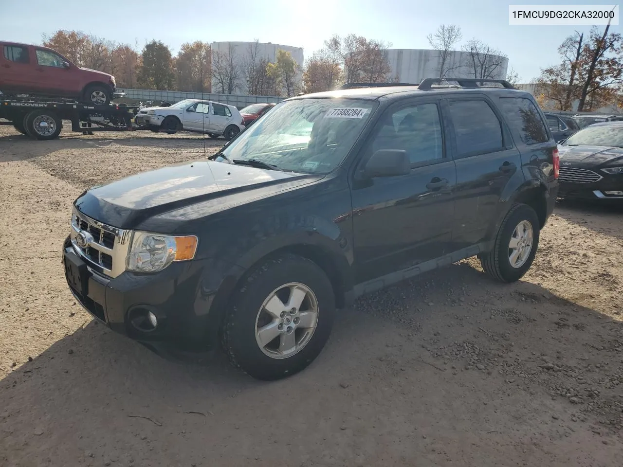 2012 Ford Escape Xlt VIN: 1FMCU9DG2CKA32000 Lot: 77388284