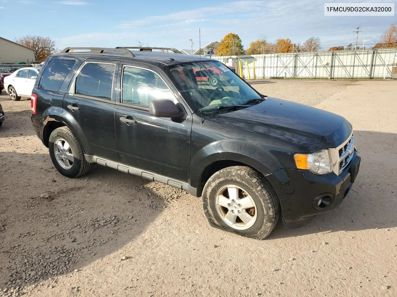 2012 Ford Escape Xlt VIN: 1FMCU9DG2CKA32000 Lot: 77388284