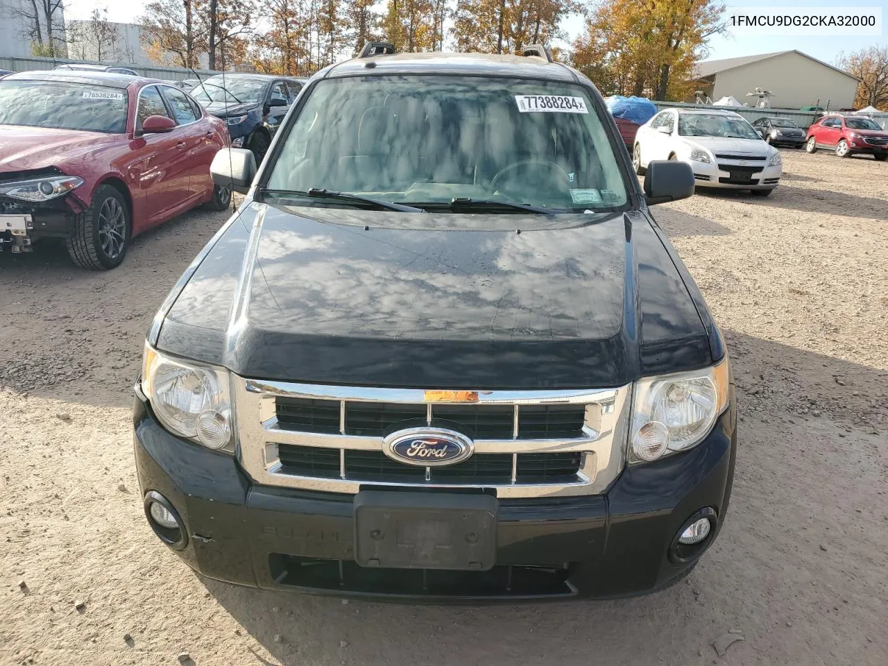 2012 Ford Escape Xlt VIN: 1FMCU9DG2CKA32000 Lot: 77388284