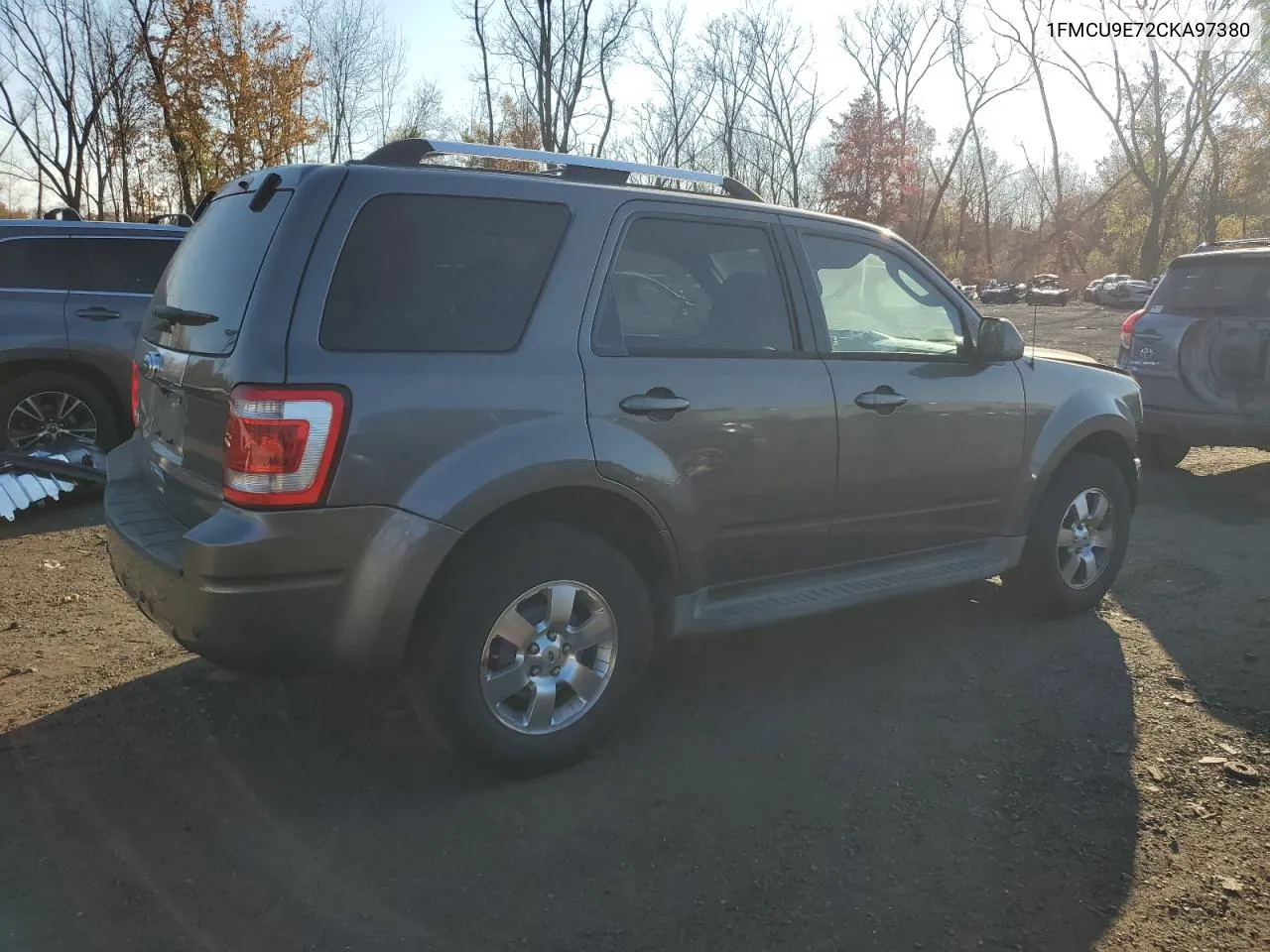 2012 Ford Escape Limited VIN: 1FMCU9E72CKA97380 Lot: 77657634