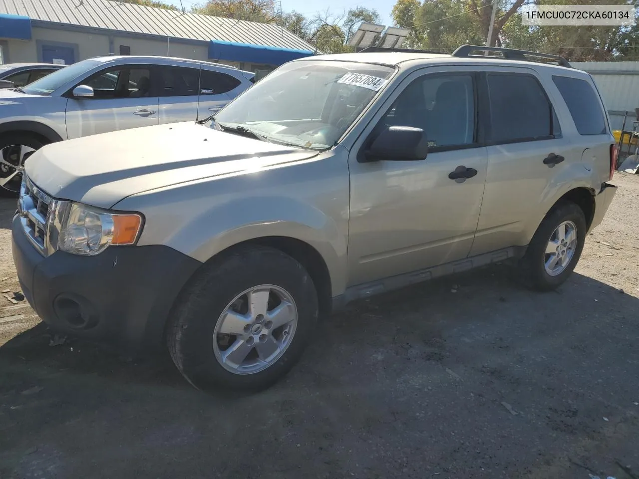 2012 Ford Escape Xls VIN: 1FMCU0C72CKA60134 Lot: 77657684