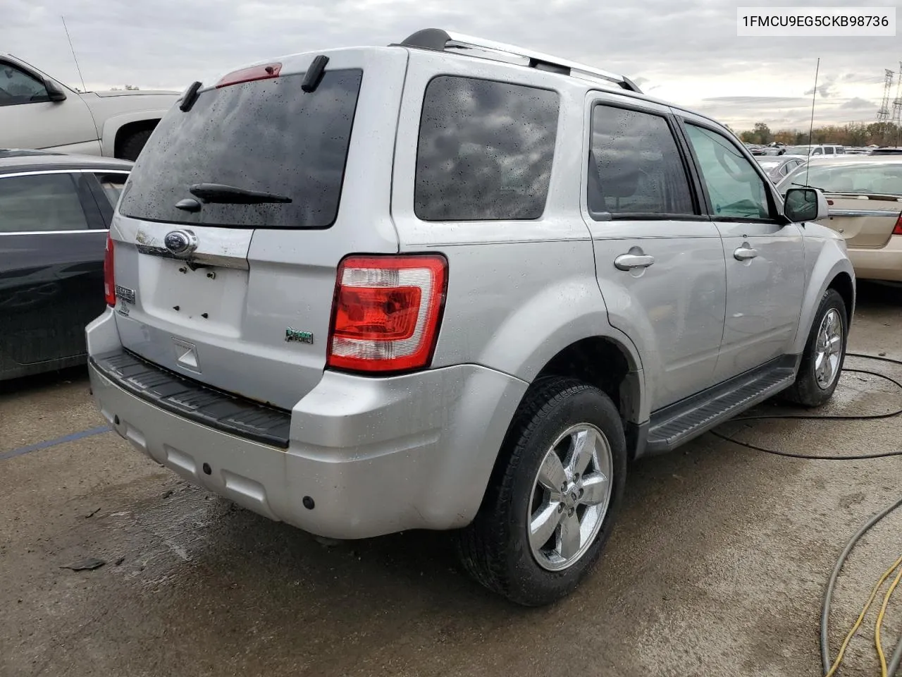 2012 Ford Escape Limited VIN: 1FMCU9EG5CKB98736 Lot: 77699044