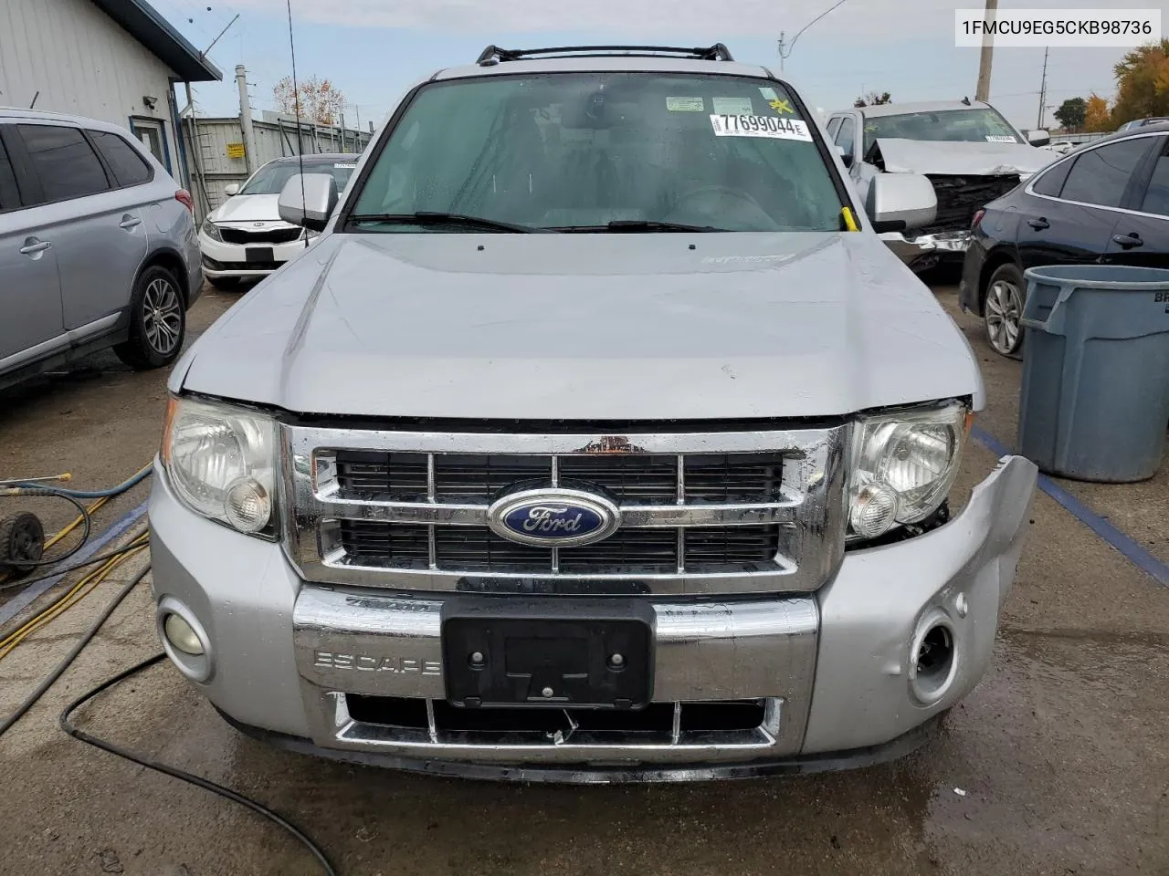 2012 Ford Escape Limited VIN: 1FMCU9EG5CKB98736 Lot: 77699044