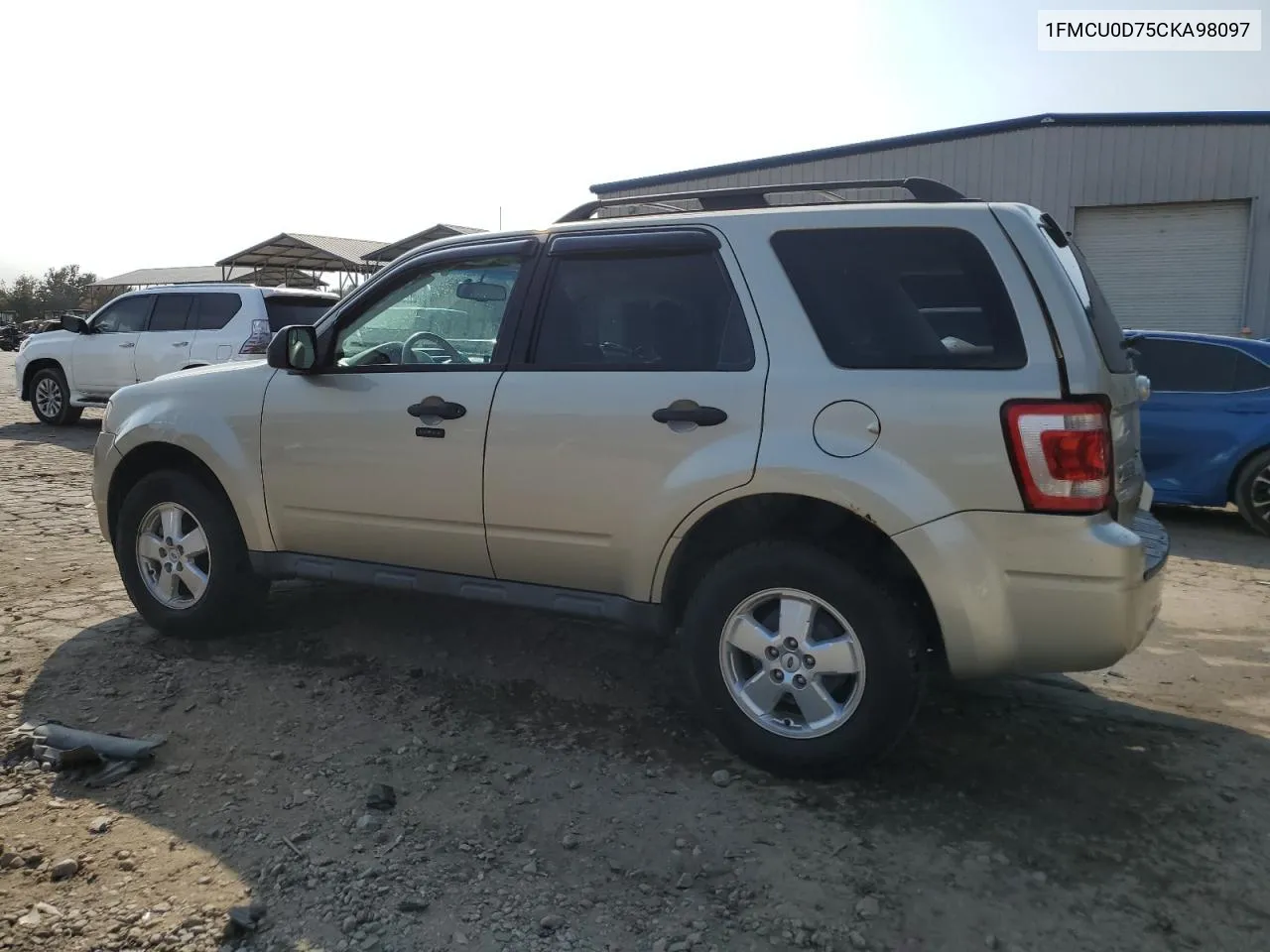 2012 Ford Escape Xlt VIN: 1FMCU0D75CKA98097 Lot: 77854964