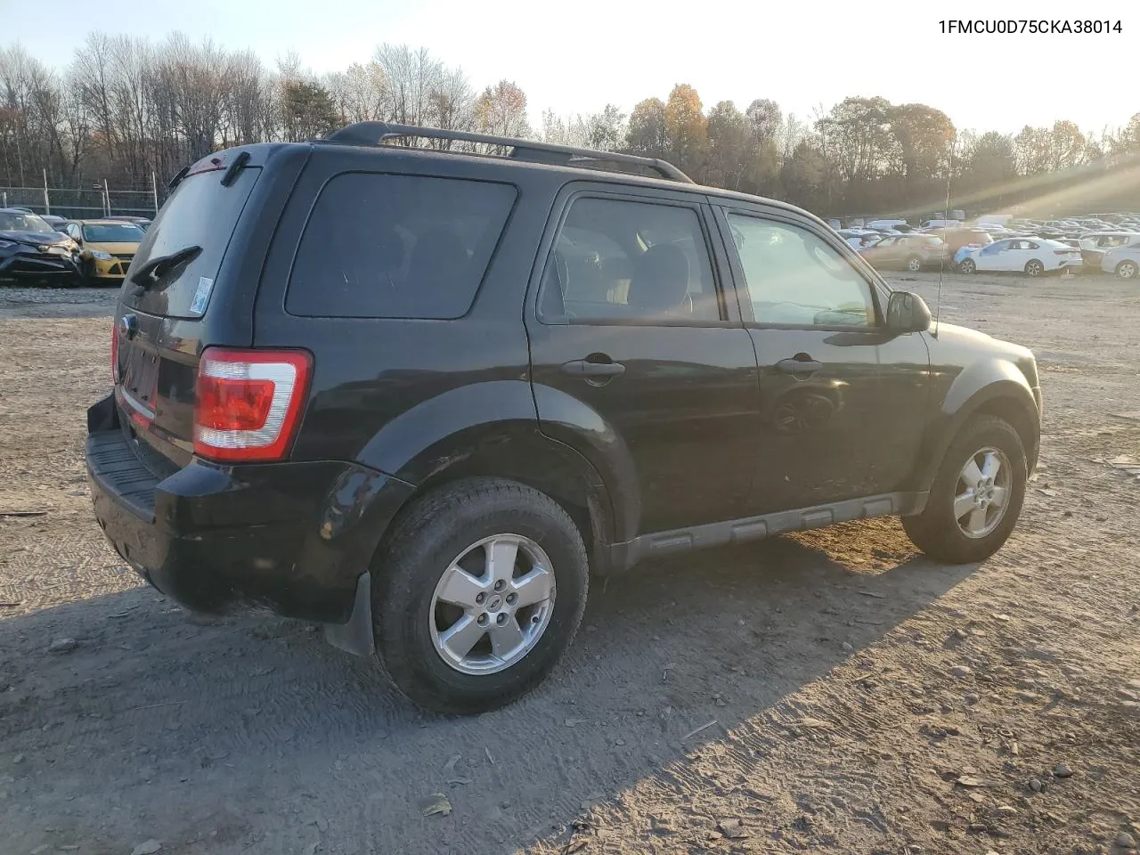 2012 Ford Escape Xlt VIN: 1FMCU0D75CKA38014 Lot: 78310904