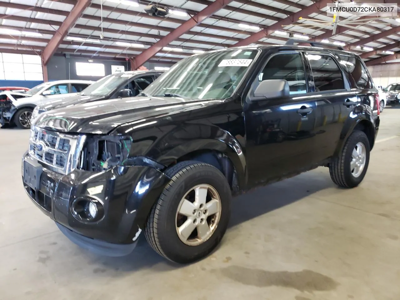 2012 Ford Escape Xlt VIN: 1FMCU0D72CKA80317 Lot: 78837544