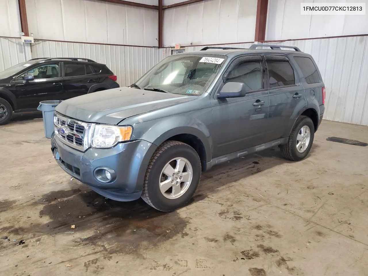 2012 Ford Escape Xlt VIN: 1FMCU0D77CKC12813 Lot: 78904284