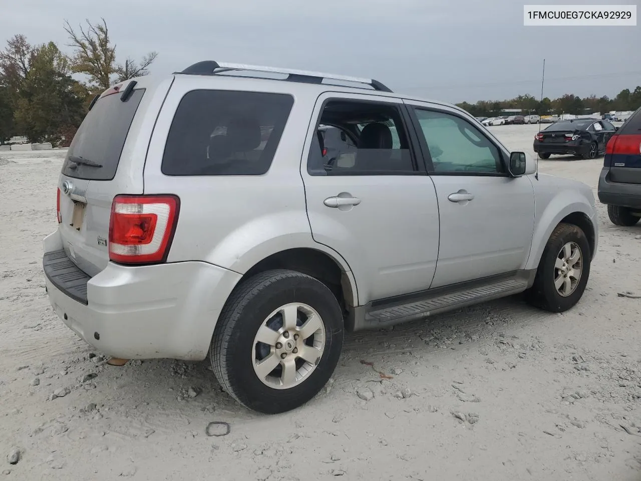 2012 Ford Escape Limited VIN: 1FMCU0EG7CKA92929 Lot: 78944014