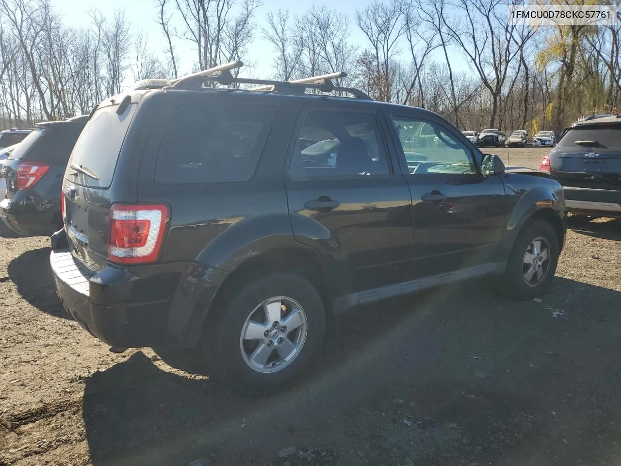 2012 Ford Escape Xlt VIN: 1FMCU0D78CKC57761 Lot: 79055964