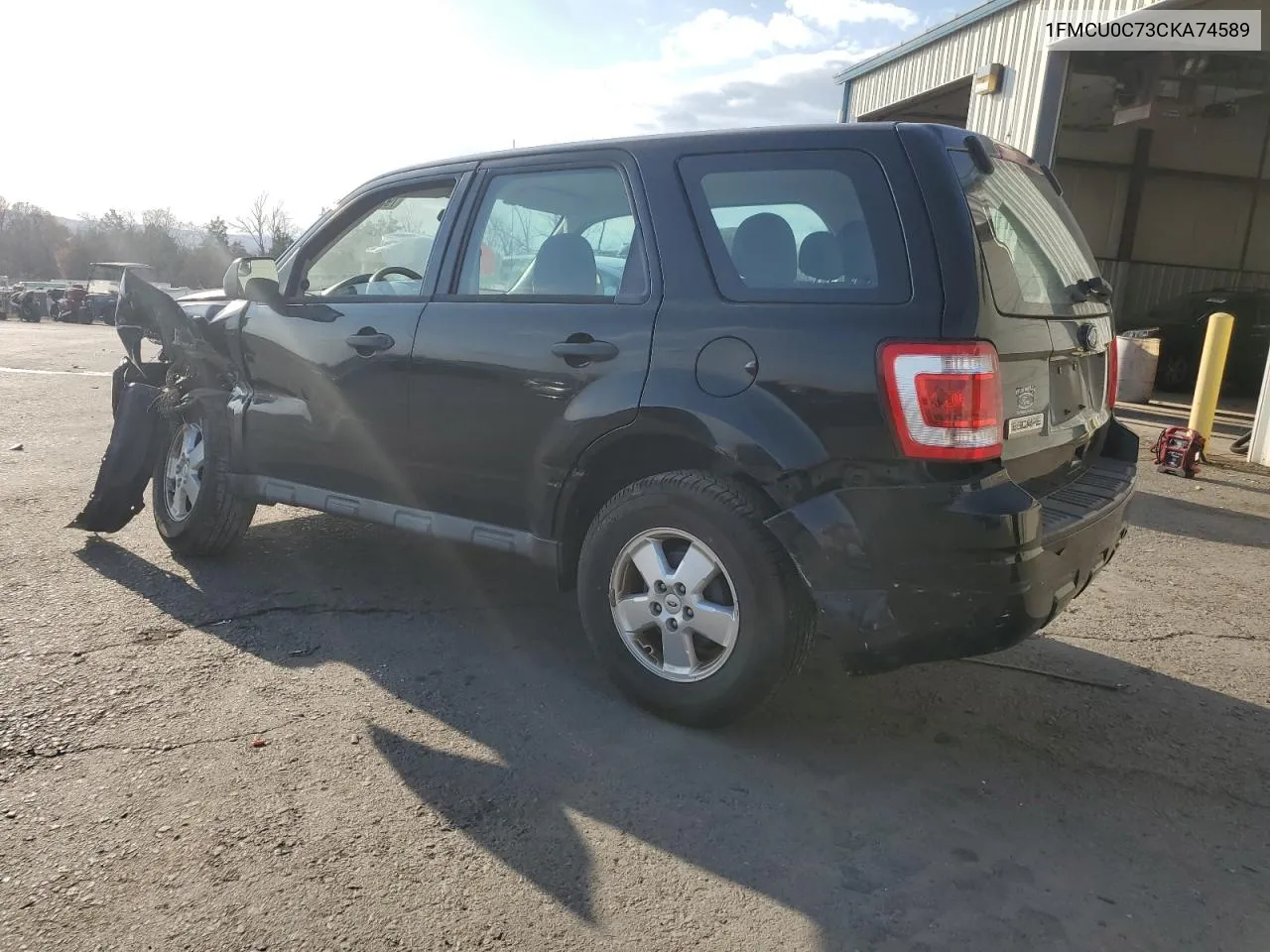 2012 Ford Escape Xls VIN: 1FMCU0C73CKA74589 Lot: 79310664