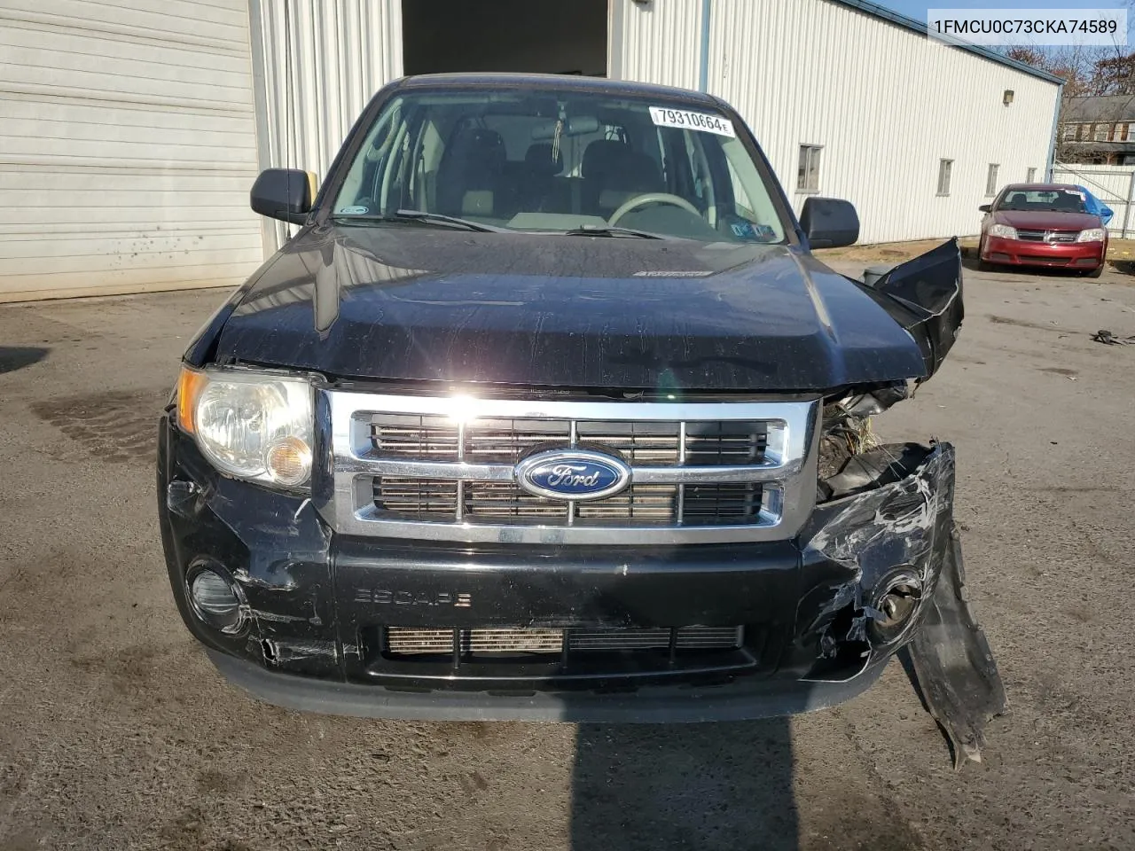 2012 Ford Escape Xls VIN: 1FMCU0C73CKA74589 Lot: 79310664